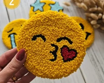 Emoji Coasters